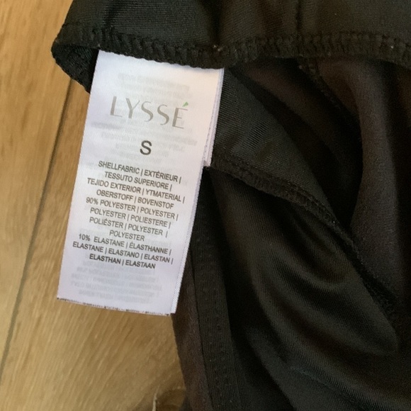 LYSSE Black Faux Suede High Waist Leggings - Picture 6 of 11